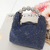 Livraison Sac à main complet en diamant Sac pour femme Sac à bandoulière avec chaîne et diamants
